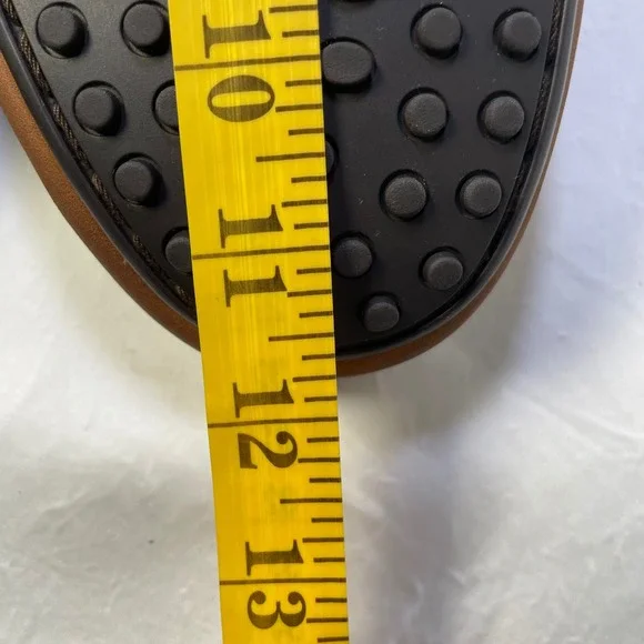 Polo Ralph Lauren Loafers Canvas Leather Driving Moccasins Shoes 10.5C - Picture 7 of 13